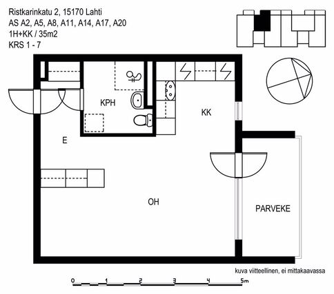 Rental Lahti Möysä 1 room