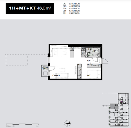 Rental Lahti Keskusta 1 room