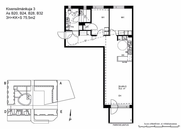 Rental Helsinki Myllypuro 3 rooms