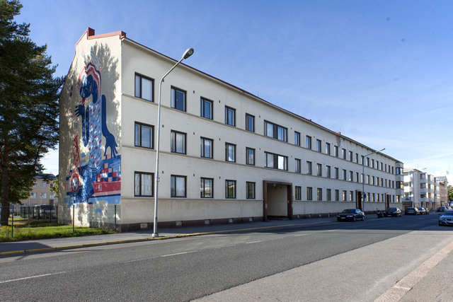 Vuokra-asunto Pori Keskusta Kaksio Julkisivu