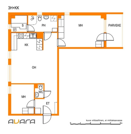 Rental Tornio Suensaari 3 rooms -