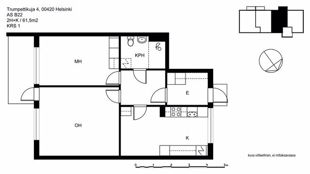 Rental Helsinki Kannelmäki 2 rooms