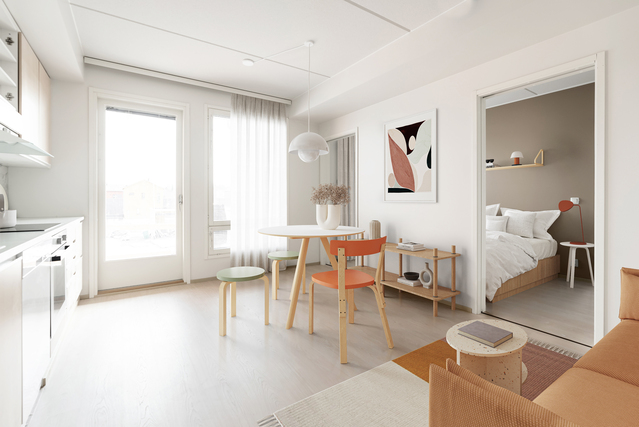 Rental Oulu Hiukkavaara 2 rooms