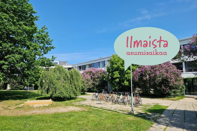 Vuokra-asunto Tampere Turtola Kaksio kampanjakuva