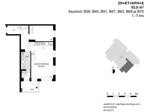 Rental Vantaa Pähkinärinne 2 rooms Pääkuva