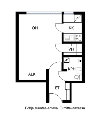 Rental Tampere Kaleva 1 room