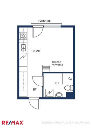 Rental Turku Peltola 1 room Yleiskuva