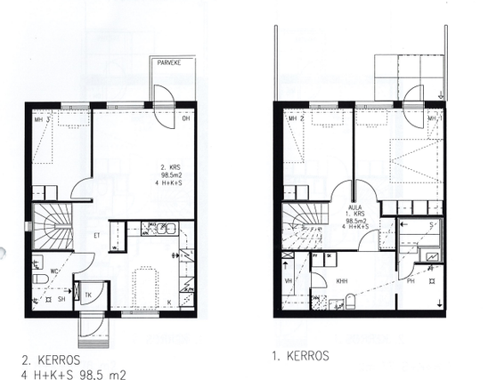 Rental Vantaa Vantaanlaakso 4 rooms