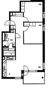 Rental Helsinki Vuosaari 3 rooms Julkisivu