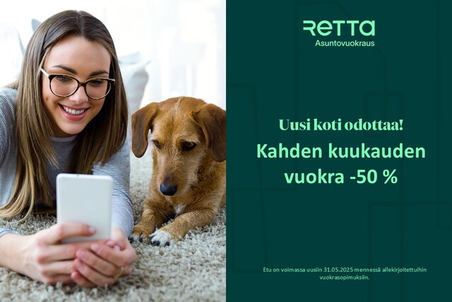 Rental Helsinki Kuninkaantammi 2 rooms -