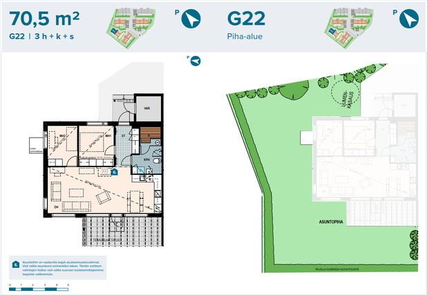Rental Järvenpää Nummenkylä 3 rooms