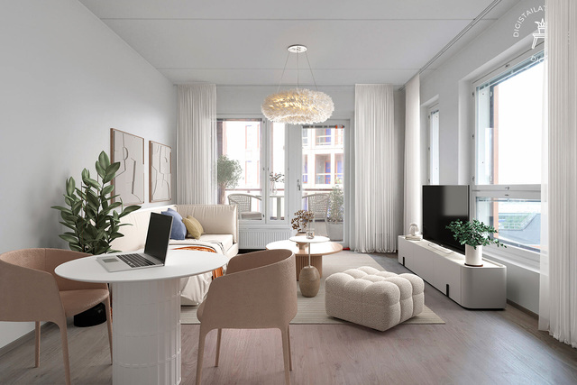 Rental Helsinki Vuosaari 1 room Upea yksiö merellisessä Vuosaaressa!