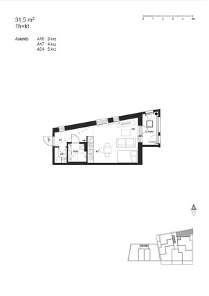 Rental Helsinki Vuosaari 1 room Upea yksiö merellisessä Vuosaaressa!