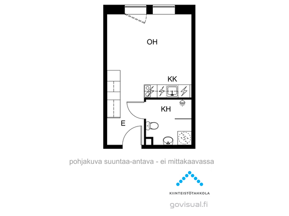 Rental Oulu Etu-Lyötty 1 room