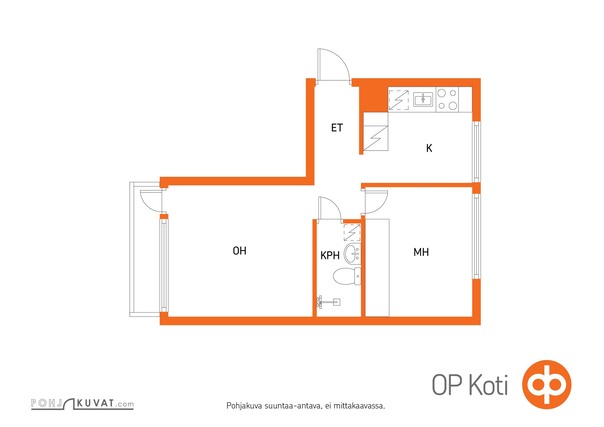 Rental Turku Kastu 2 rooms