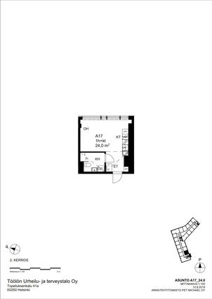 Rental Helsinki Taka-Töölö 1 room Julkisivu