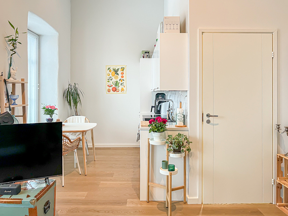 Vuokra-asunto Turku Kakolanmäki Yksiö Kolmannen kerroksen tyylikäs ja moderni koti.