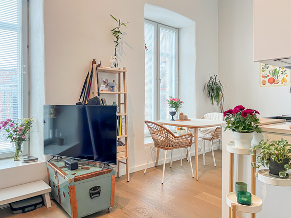 Vuokra-asunto Turku Kakolanmäki Yksiö Kolmannen kerroksen tyylikäs ja moderni koti.