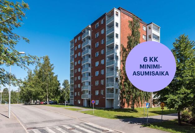 Vuokra-asunto Oulu Tuira 3 huonetta