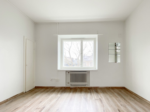 Rental Helsinki Vallila 1 room Tyylikäs tehoneliöinen koti talon 3. kerroksessa, sisäpihan suojissa! DNA 10M taloyhtiölaajakaista!