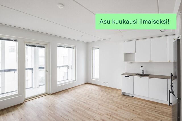 Vuokra-asunto Helsinki Jätkäsaari Yksiö