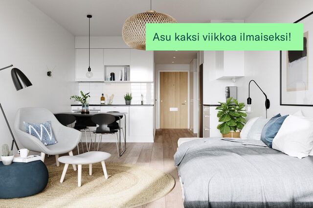 Rental Tampere Lielahti 1 room
