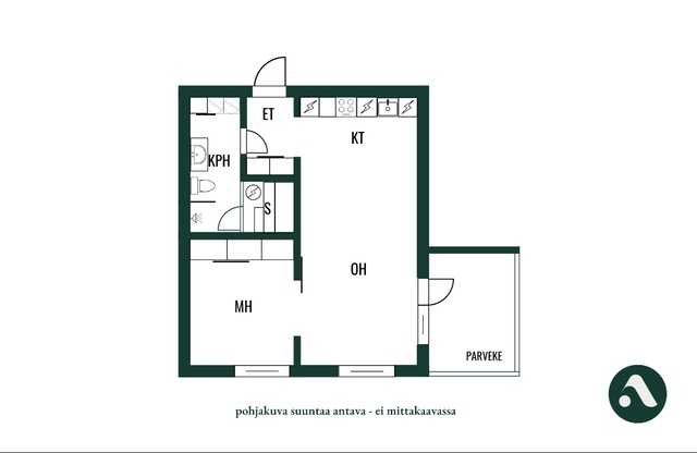 Vuokra-asunto Tampere Keskusta Kaksio