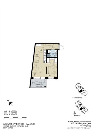 Rental Espoo Perkkaa 2 rooms -