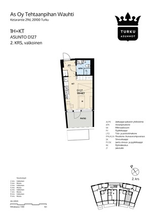 Vuokra-asunto Turku Keskusta Yksiö