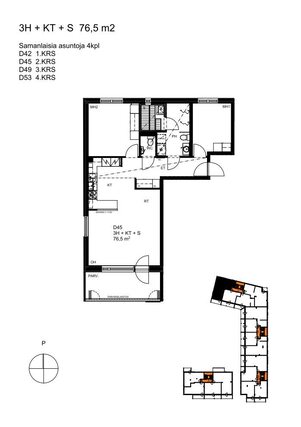 Rental Järvenpää Lepola 3 rooms -