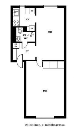 Rental Tampere Nekala 2 rooms