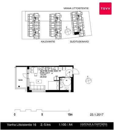 Vuokra-asunto Turku Kupittaa Yksiö Yleiskuva