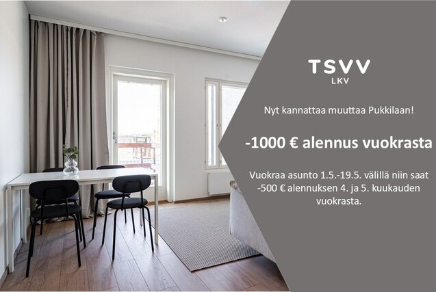 Rental Turku Pukkila 3 rooms Yleiskuva
