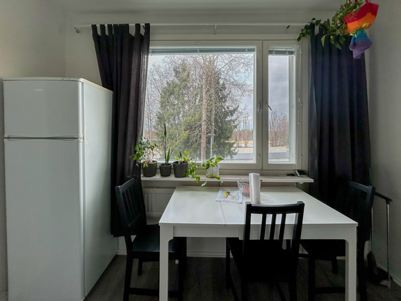 Vuokra-asunto Vaasa Ristinummi Kaksio HUOM. Astianpesukone ei jää asuntoon.