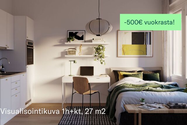 Rental Espoo Leppävaara 1 room