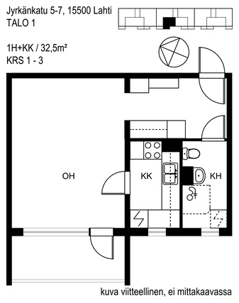Rental Lahti Liipola 1 room Kampanja