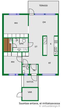 Rental Nurmijärvi Klaukkala 3 rooms