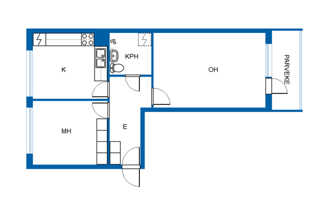 Rental Porvoo Kevätkumpu 2 rooms