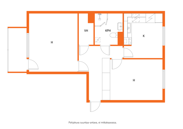 Rental Vantaa Martinlaakso 2 rooms
