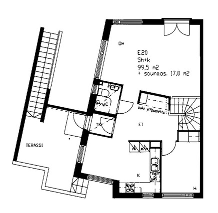 Asumisoikeusasunto Helsinki Vuosaari 5 +