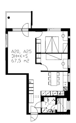 Right of occupancy apartment Kerava Molanderinmäki 3 rooms