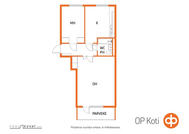 Rental Savonlinna Heikinpohja 2 rooms