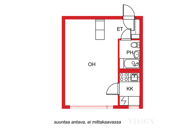 Rental Hyvinkää Kirjavatolppa 1 room