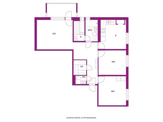 Rental Mikkeli Saksala 3 rooms