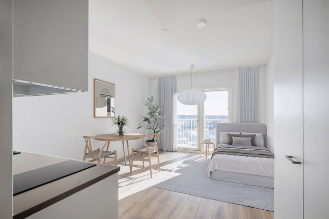 Rental Helsinki Malmi 1 room Asunto digistailattuna