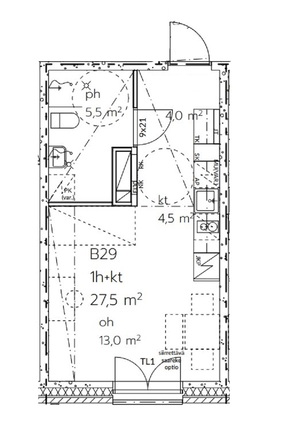 Rental Oulu Metsokangas 1 room