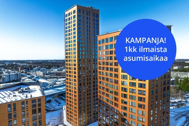 Vuokra-asunto Helsinki Aurinkolahti Kaksio