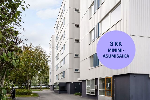 Rental Vantaa Malminiitty 3 rooms