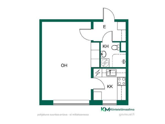 Rental Mikkeli Keskusta 1 room