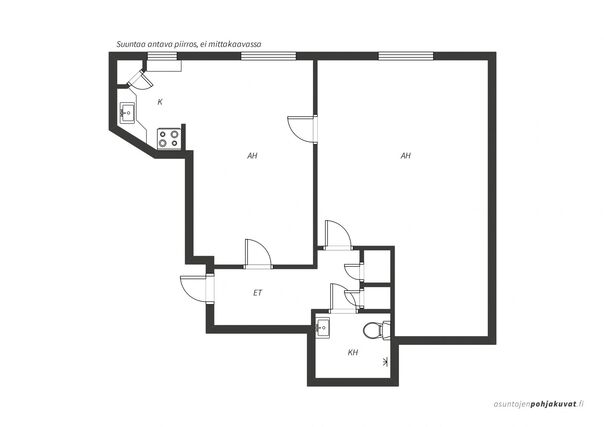 Rental Helsinki Kallio 2 rooms